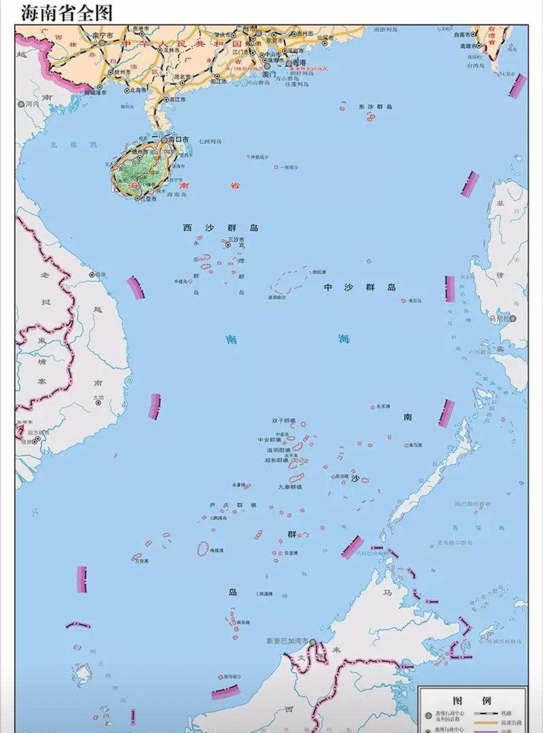 南海地圖高清版大圖，探索神秘的海洋疆域，南海高清地圖大圖，探索神秘海洋疆域之旅