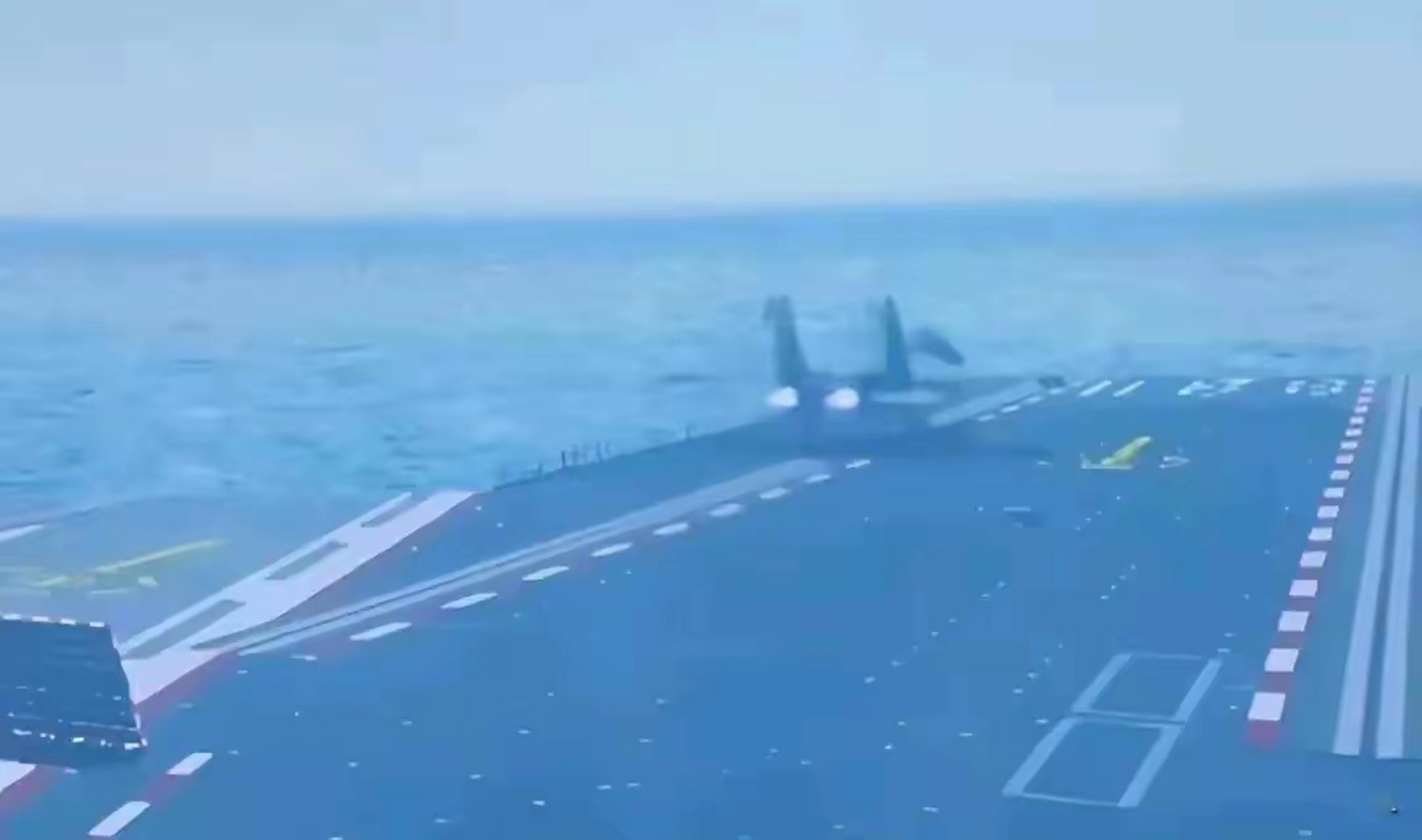 福建艦首次彈射殲-15，揭示中國(guó)海軍邁向新時(shí)代的里程碑事件，福建艦首次彈射殲-15，中國(guó)海軍新時(shí)代的里程碑事件