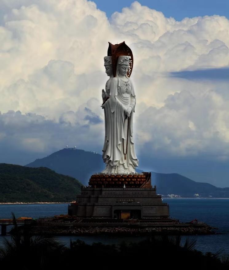 南海觀音，神秘與莊嚴(yán)的海洋圣地，南海觀音，神秘莊嚴(yán)的海洋圣地