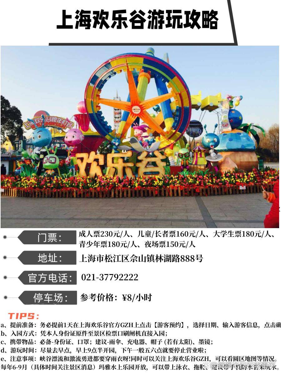 松江歡樂(lè)谷門(mén)票價(jià)格詳解，松江歡樂(lè)谷門(mén)票價(jià)格全面解析